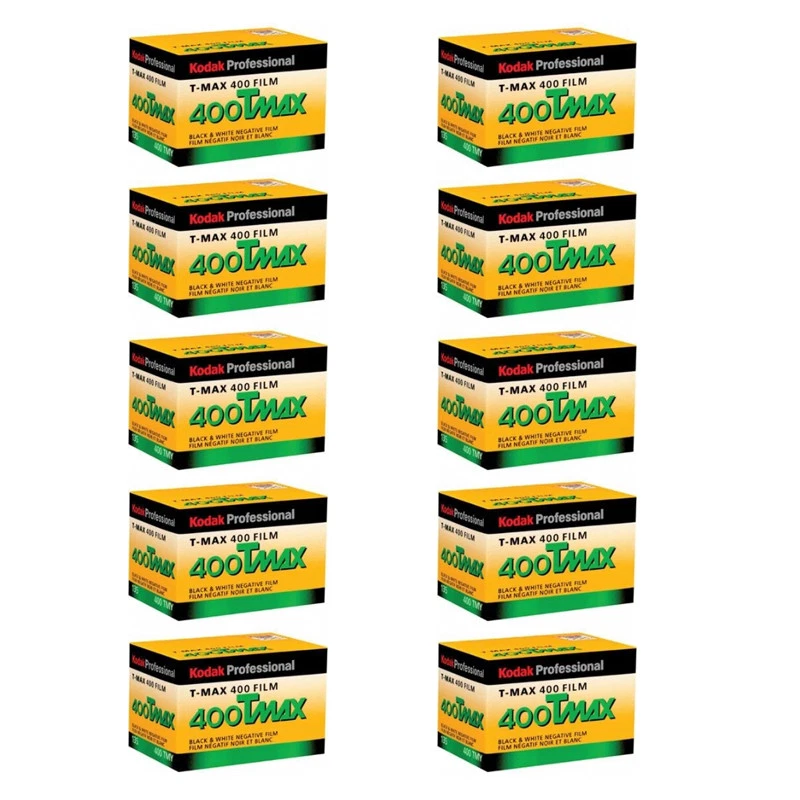 3 Rolls Kodak T-max 400 35mm 36 Exposures Tmy-36 B&w Film Fresh Dated 3/2016