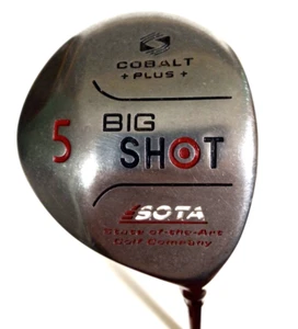 Cobalt Plus Big Shot 5 Driver SOTA Right Handed Men's Regular Steel Shaft 41" - Picture 1 of 14
