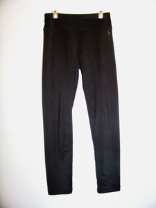 Girls Justice Black Workout Pants Size 7 EUC!!! - Picture 1 of 2