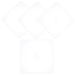 4pcs CD Cases DVD Cases Plastic DVD Holders Portable CD Storage Cases Plastic - Afbeelding 1 van 12