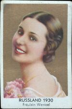 bh79 figurina card cpsm STAR donne piu' belle miss russia russland 1930
