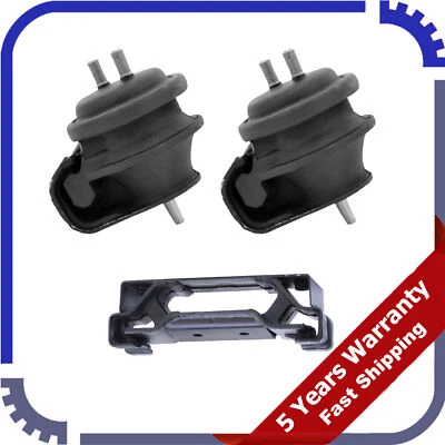 Juego de 3 piezas motor delantero L & R y montaje de transmisión para Suzuki Grand Vitara 2,7 L 2006-2008 Foto 1 de 4