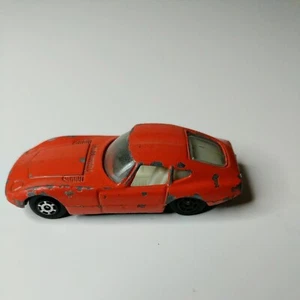 Vintage 70's Yatming Toyota 2000 GT with Hong Kong 1:64 Orange - Picture 1 of 6