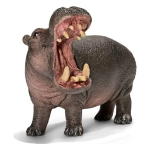 NEW Schleich 14681 Hippopotamus African Wild life figurine hippo animal replica - Bild 1 von 2