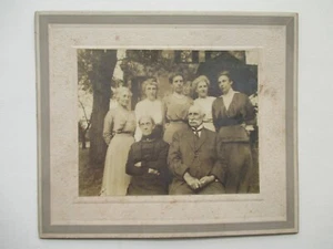 New Alexandria PA Pennsylvania Homestead Family Group Antique Photo - Picture 1 of 2