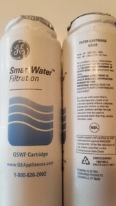 GE GSWF SmartWater Refrigerator Filter (Two) - Picture 1 of 3