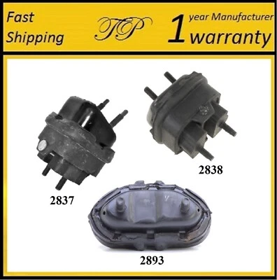 3 PCS Motor & Trans Mount FOR 1993-1996 Cadillac Eldorado 4.6L - Image 1 of 4