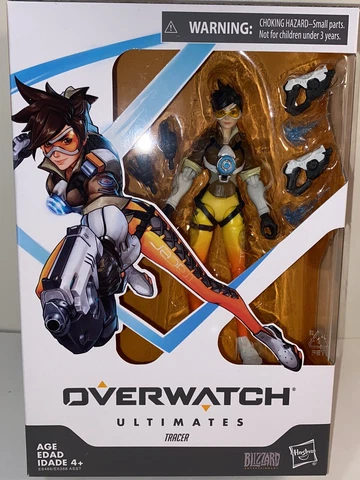 Overwatch Ultimates Series TRACER Action Figure Hasbro New Cover