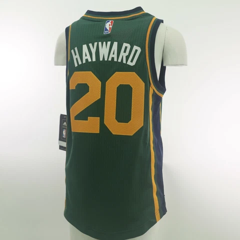 Adidas Utah Jazz Swingman Gordon Hayward NBA Youth +2" Jersey New Tags Cover