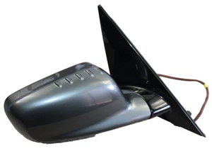 02\08 BMW E65 E66 745I 750LI 760I PASSEGER RIGHT SIDE VIEW DOOR MIRROR GLOSS - Picture 1 of 7