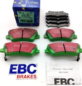Disc Brake Pad Set-Greenstuff 2000 Series Sport Brake Pads Front EBC Brake - Picture 1 of 9