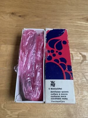 WMF Sevilla Cromargan Cubiertos 6 Cucharilla para Espresso 10,8 CM Top Estado - Imagen 1 de 4