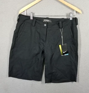 $70 NEW Nike Modern Black Golf Shorts Size 8 Dri Fit 508282 - Picture 1 of 12