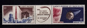 104895/ St. Pierre et Miquelon 1966 – Mi 413/4 – Satelliten - ** - M€ 18,00 - Picture 1 of 1