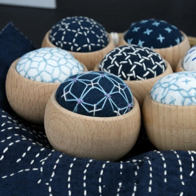 Wooden Needle Pin Cushion Base Holder Pincushion Sewing DIY Making Fill Cotton - Image 1 of 4