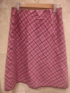 Red/Pink Wool Skirt From Boden Size UK 12 - Picture 1 of 2
