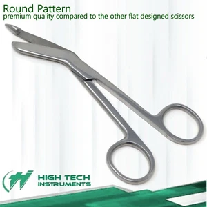 Bandage Scissors 5.5" Lister Surgical Medical Nurse Premium Heavy Instruments - Picture 1 of 6