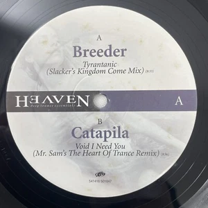 Various – Heaven – Deep Trance Essentials 12" Vinyl 2007 Belgium Sampler EX - Picture 1 of 5