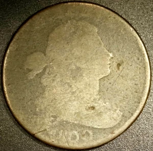 1800 Drapierte Büste großer Cent schön! - Bild 1 von 2