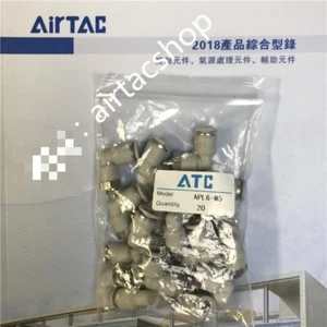 10PZ NUOVO gomito maschio APL6-M5 AirTAC spedizione gratuita - Foto 1 di 3