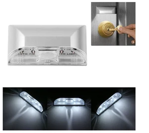 Wireless Motion Detector Keyhole Light with 4 LED Lights, Door Key Light - Picture 1 of 11