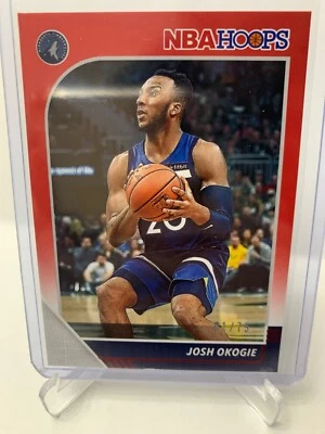 2019-20 NBA HOOPS RED BORDER JOSH OKOGIE /75 - Image 1 of 4