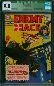 SHOWCASE #58 ⭐ CGC 9.0 Qualified ⭐ Enemy Ace Tryout! DC Comics Presents 1965 - Picture 1 of 3