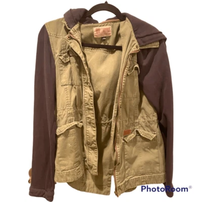 Women's or junior girls Volcom pulling scout military jacket - Image 1 of 4