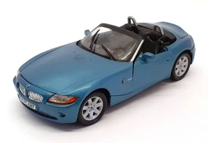 MotorMax 1/18 Scale Diecast 5821M - BMW Z4 - Metallic Blue - Picture 1 of 5