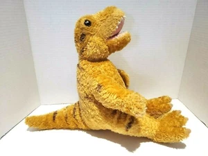 Build A Bear BAB Dinosaur T-Rex Gold Brown Stripes 17" Plush - Picture 1 of 12