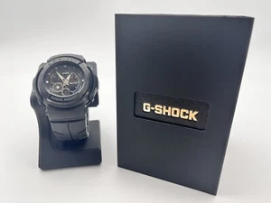 USED CASIO G-SHOCK G-301B-1AJF BLACK DIGITAL ANALOG WATCH From Japan - Picture 1 of 15