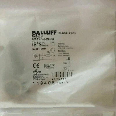 BALLUFF BES 516-300-S266-S4 Proximity Switch New One Free Shipping - Image 1 of 2