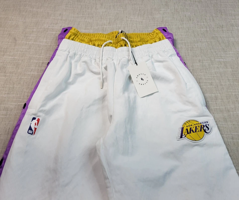 Nike Women's x Ambush NBA collection Lakers Pants Summit White DB1636-121 SZ S