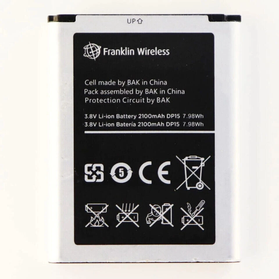 Verizon V604454AR Franklin Wireless Replacement Battery for Ellipsis Jetpack