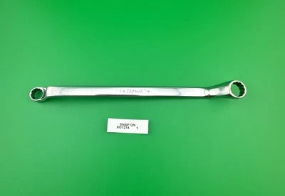 Snap-on XO1214 3/8-7/16" 12-Point SAE 60° Deep Offset Box Wrench - Image 1 of 4