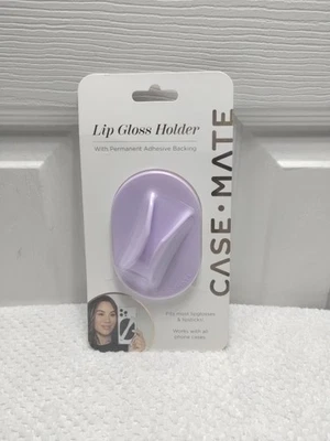 Estuche mate con soporte para brillo de labios con respaldo adhesivo permanente (R Foto 1 de 3