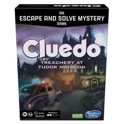 Cluedo Treachery At Tudor Manor Game An Escape & Solve Mystery Game Brand New - Image 1 of 3