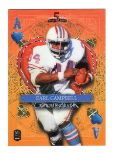 Wild Card 5 Card Draw Stacked Deck Promo Orange Jack Of Hearts Earl Campbell /5 - Picture 1 of 2