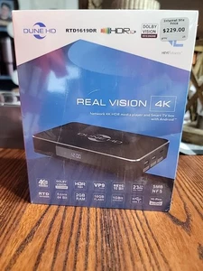 Dune HD Real Vision 4K | HDR 10+ | Ultra HD | 3D | DLNA | Media Player, Android - Picture 1 of 7
