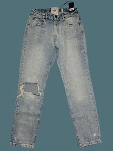 ONETEASPOON Jeans Women Size 28 High Waist Awesome Baggies Distressed New - Picture 1 of 8