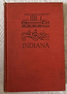 INDIANA  A Guide to the Hoosier State 1941 WPA 1st Edition No/Map - Bild 1 von 13
