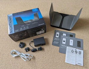 Netgear Nighthawk AX8 AX6000 8-Stream WiFi 6 Router (RAX80) - Picture 1 of 21