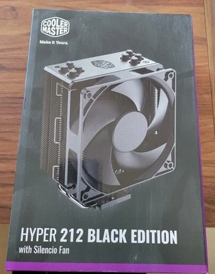 Cooler Master Hyper 212 Black Edition RGB 120mm CPU Air Cooling Fan - Image 1 of 2