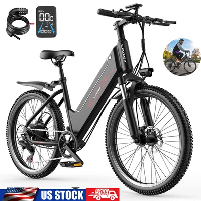 ASKGO Adults Electric Mountain Bike Peak 1500W 48V 26" Electric Bikes for Teens e bike