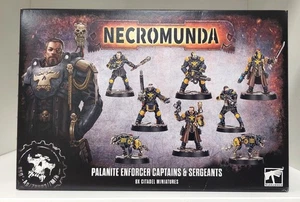 Warhammer Necromunda PALANITE ENFORCER CAPTAINS & SERGEANTS Einzelmodelle - Bild 1 von 12