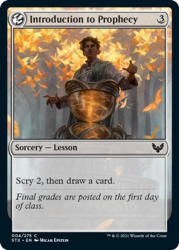 x1 Introduction to Prophecy - Strixhaven: School of Mages - NM - MTG - Image 1 of 1