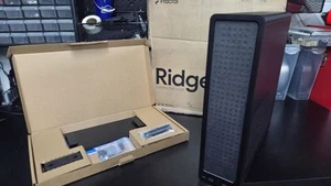 Fractal Design Ridge (czarny) Mini ITX SFF Konsola Typ obudowy Wyświetlacz komputera - Zdjęcie 1 z 9