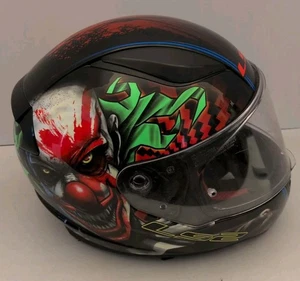 LS2 Helmets Full Face Rapid Street Helmet - Happy Dreams Large - ECE 22.05 Clown - Picture 1 of 24