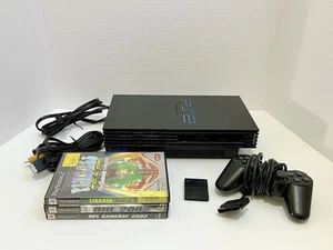 Consola PlayStation 2 PS2 Fat con cables de mando tarjetas de memoria FUNCIONA CON PROBLEMAS - Imagen 1 de 23