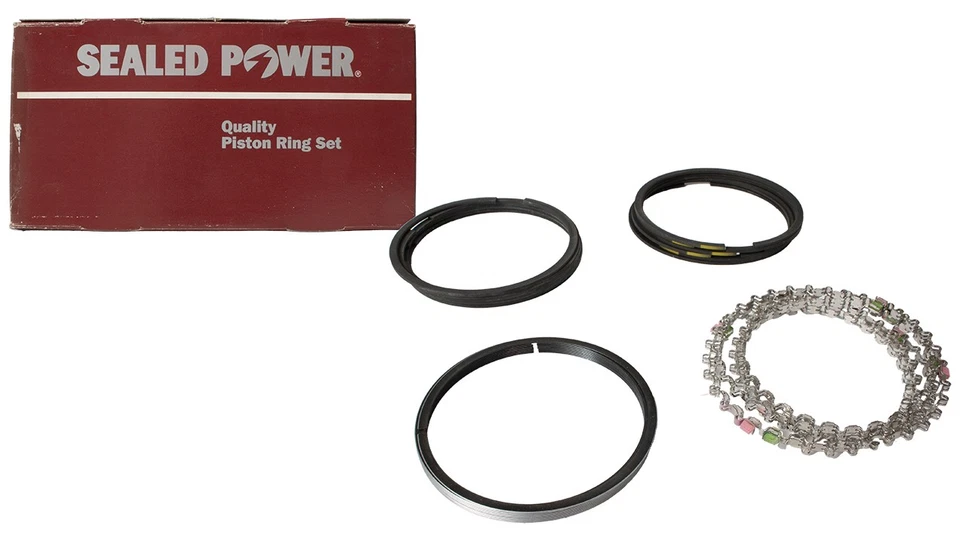 Sealed Power Piston Ring Set Fits 1977-90 Buick LeSabre Oldsmobile Delta 88 5474 - Image 1 of 4